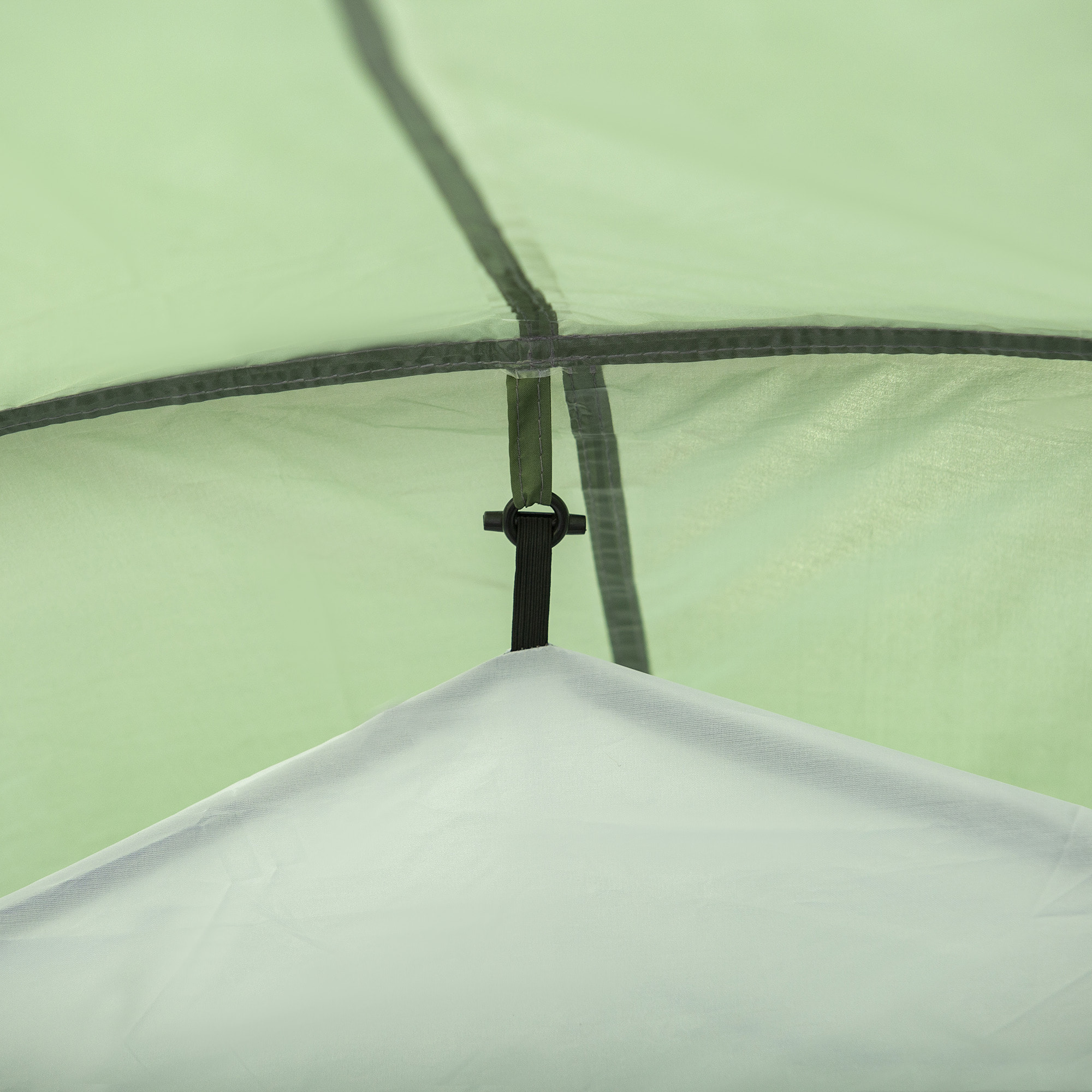 Tente de camping 2-3 pers. fibre verre polyester PE