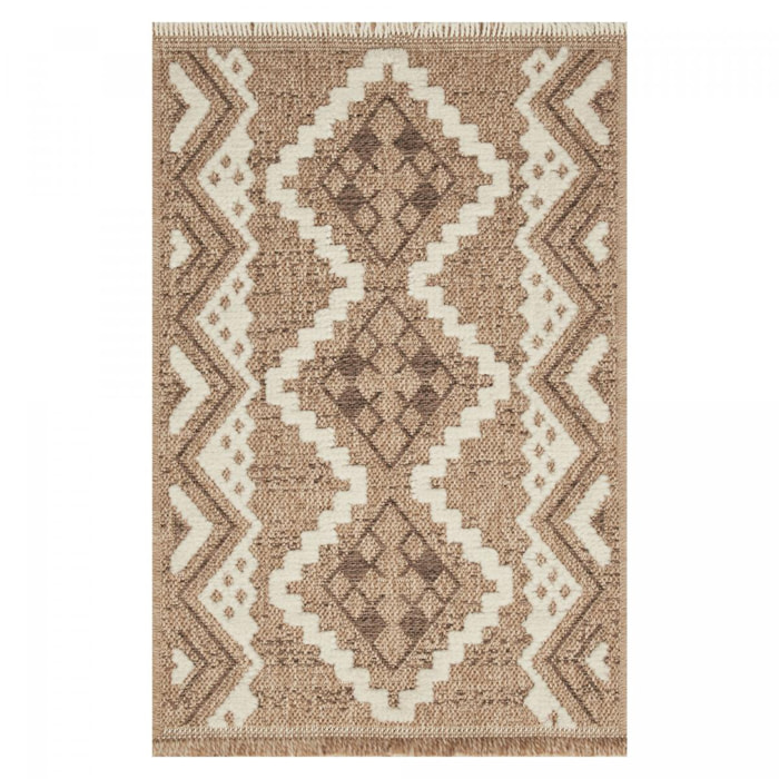 Tapis extérieur tissé kilim rectangle BUTA