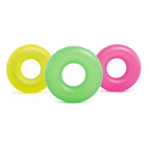 Intex Salvagente Neon, Colori Assortiti, 91 cm