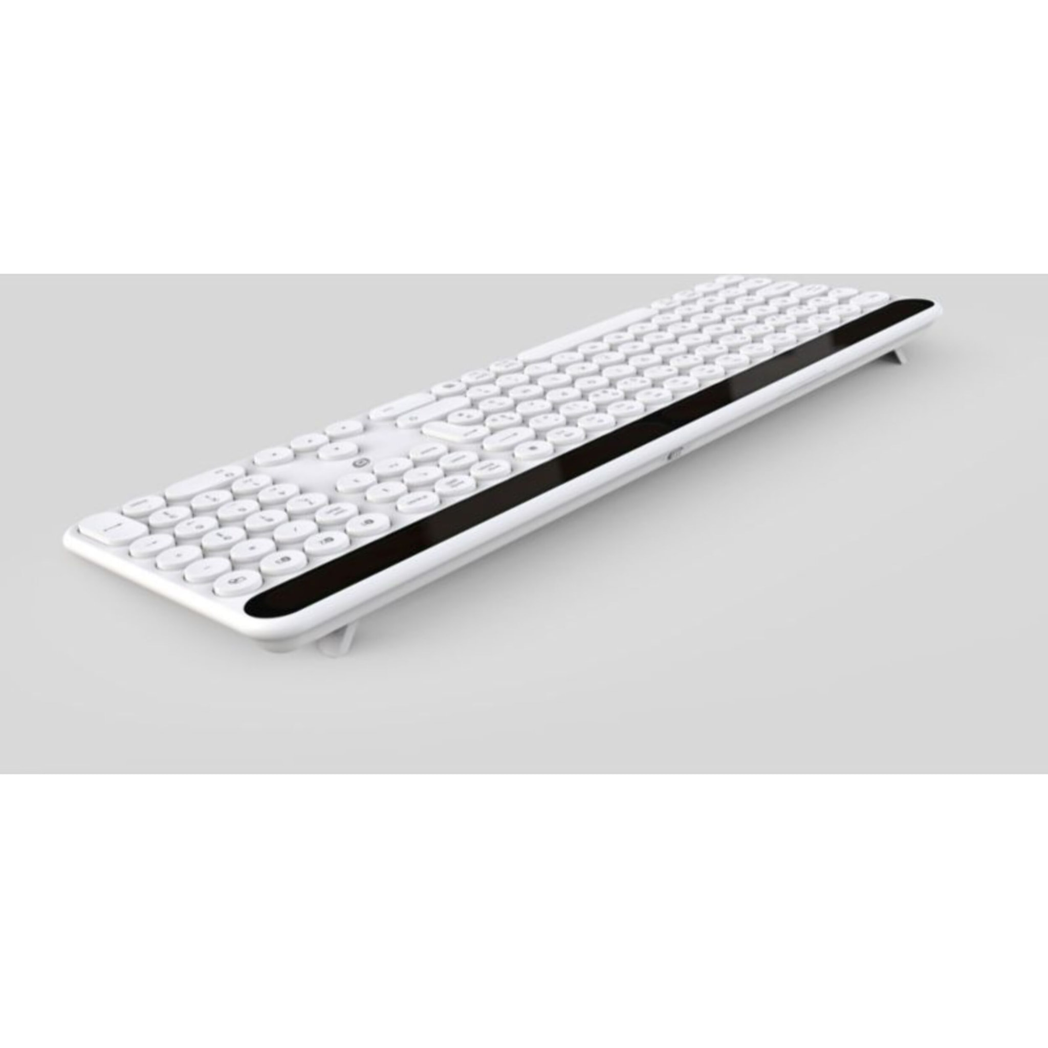 Clavier sans fil ESSENTIELB Solaire SKW Blanc