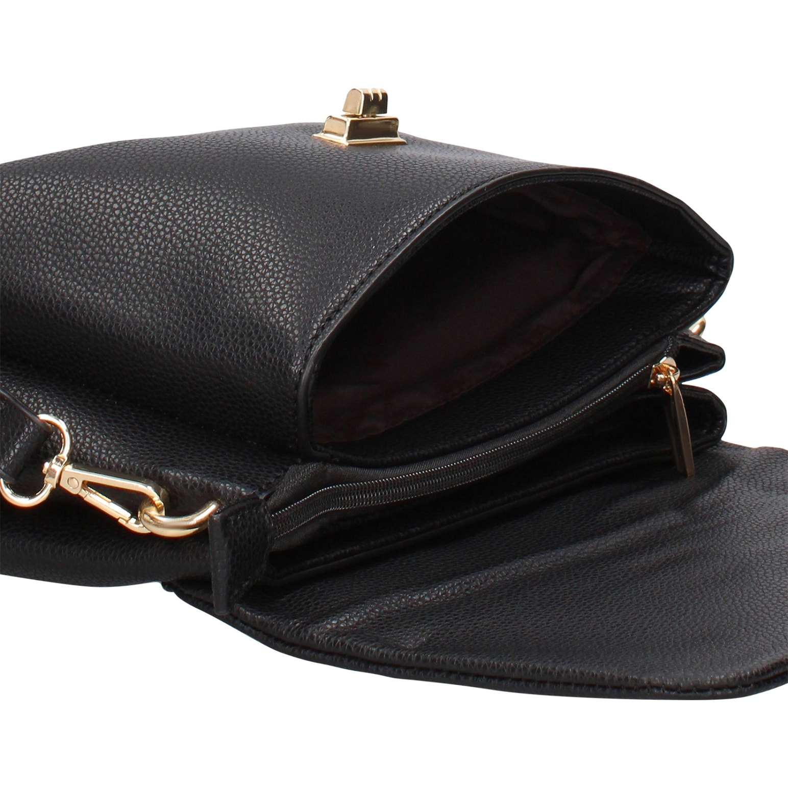 Borsa a spalla da donna - Modello Lisandra Pro - Pelle vegana PU - 25.0 x 17.0 x 10.0 cm