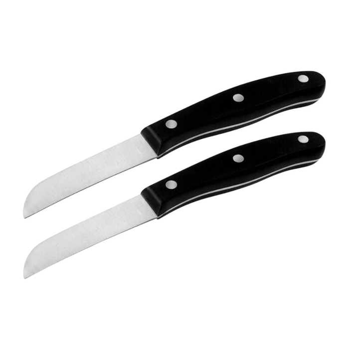 Set de 2 couteaux de cuisine 20 cm en inox Nirosta Fit