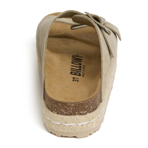 SANDALIA PLATAFORMA BILLOWY CAQUI