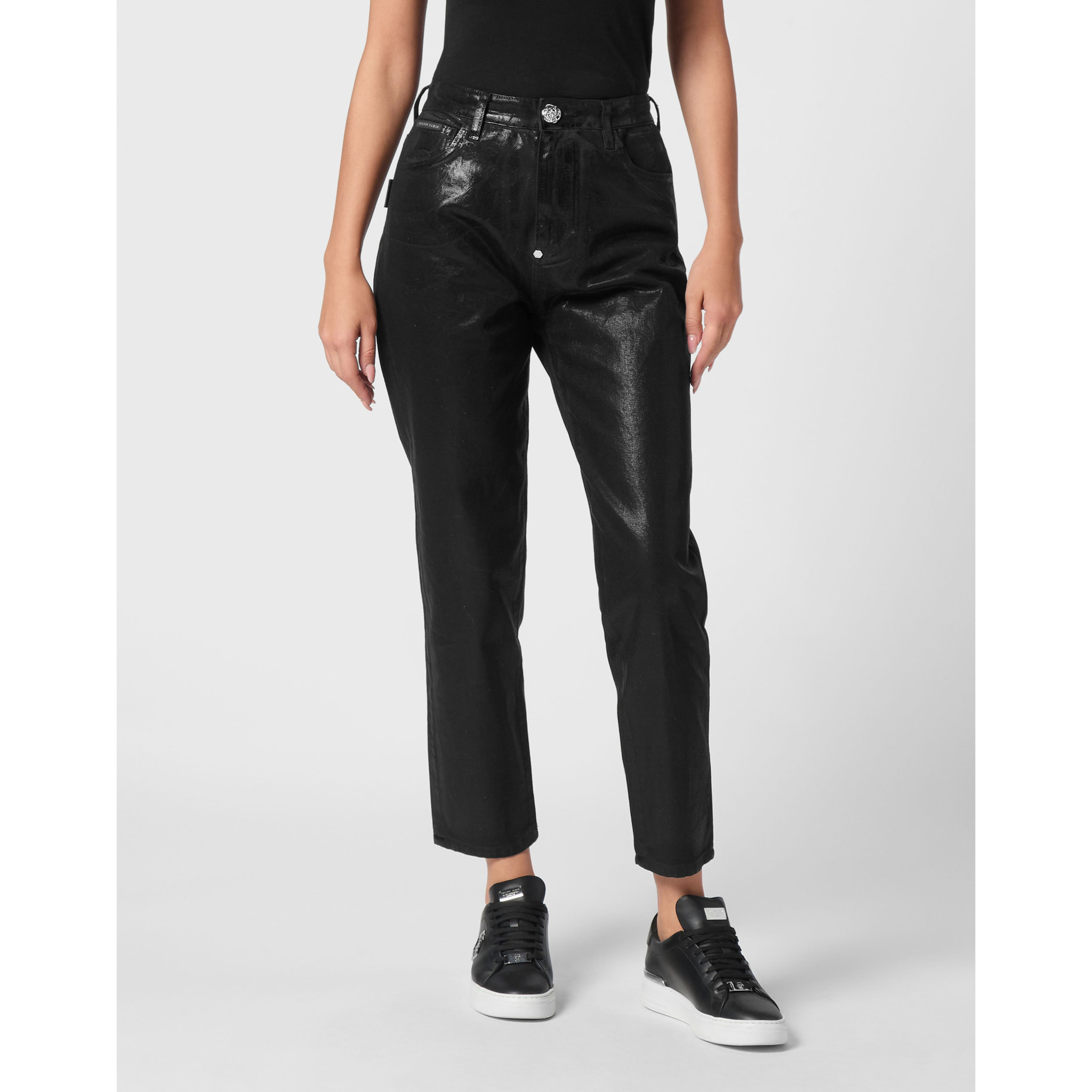 PHILIPP PLEIN Jeans dal taglio mom