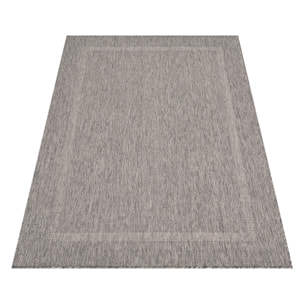 FARO - Tapis intérieur extérieur à motif Gris