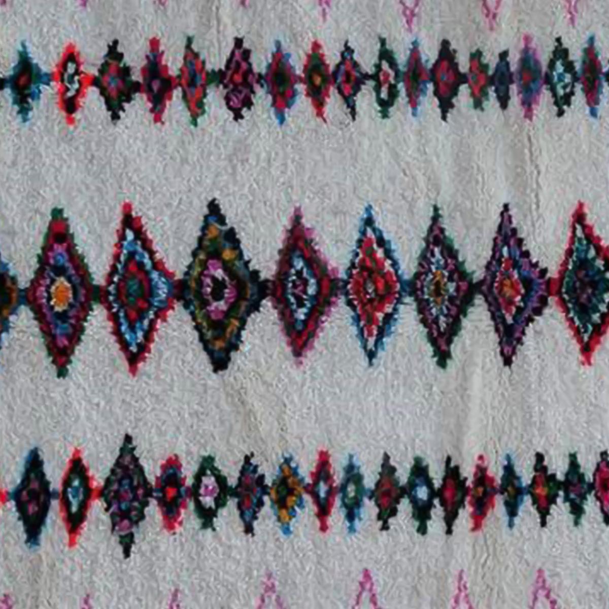 Authentique tapis berbère fait main en laine TITI