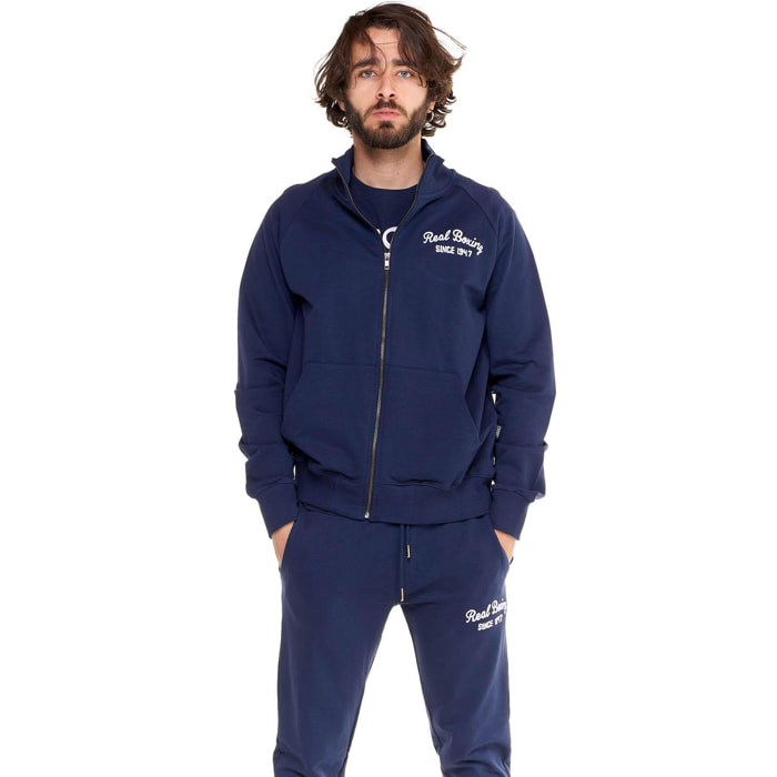 Tuta uomo con collo alto e zip linea Real Boxing