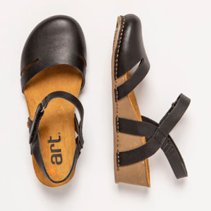 Sandalias 1931 NAPPA BLACK/ I LIVE color Black