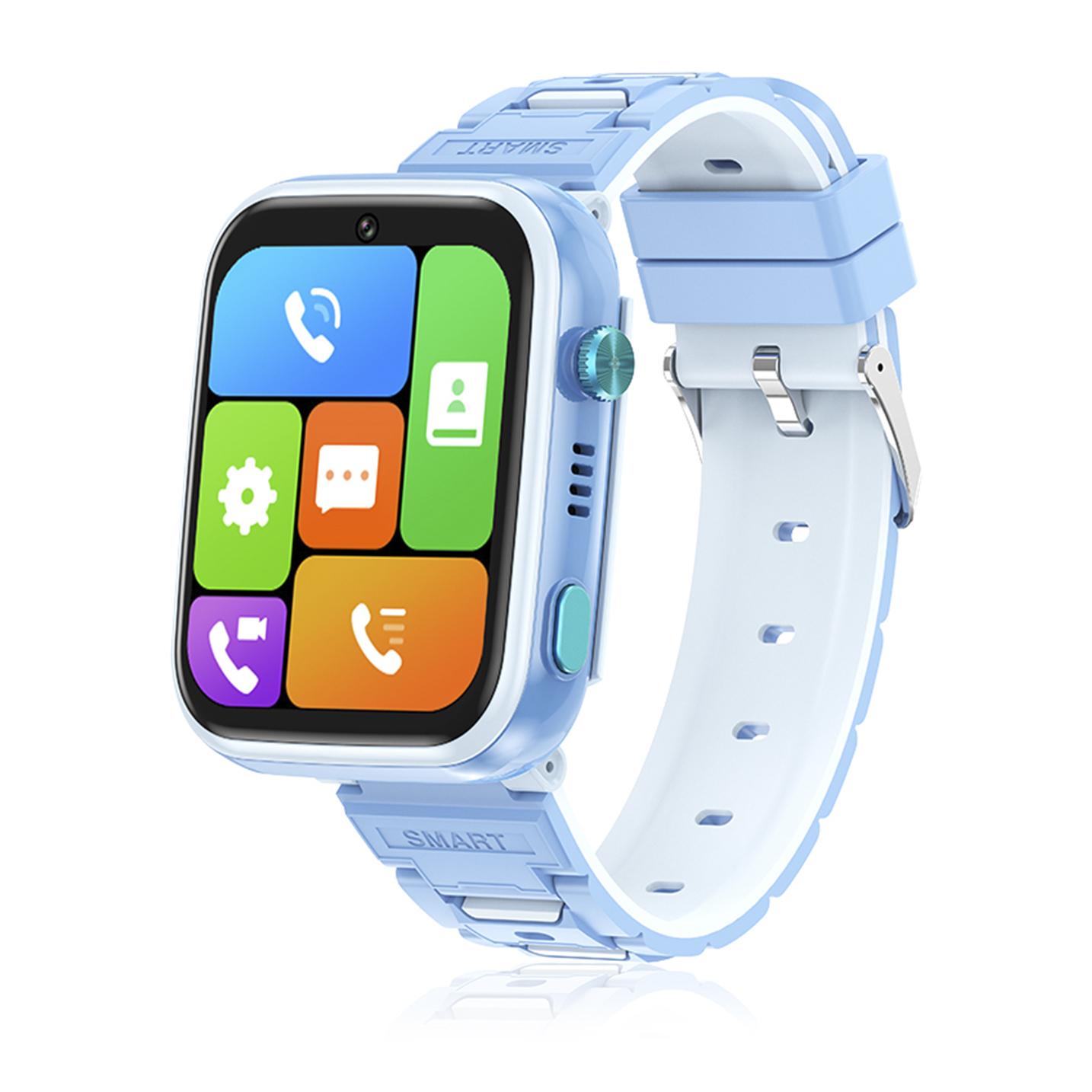 DAM Smartwatch Phone Infantil T45 4G Android 8.1. Conectividad GPS, WIFI, LBS. Reconocimiento facial. 4x1,5x4 Cm. Color: Azul