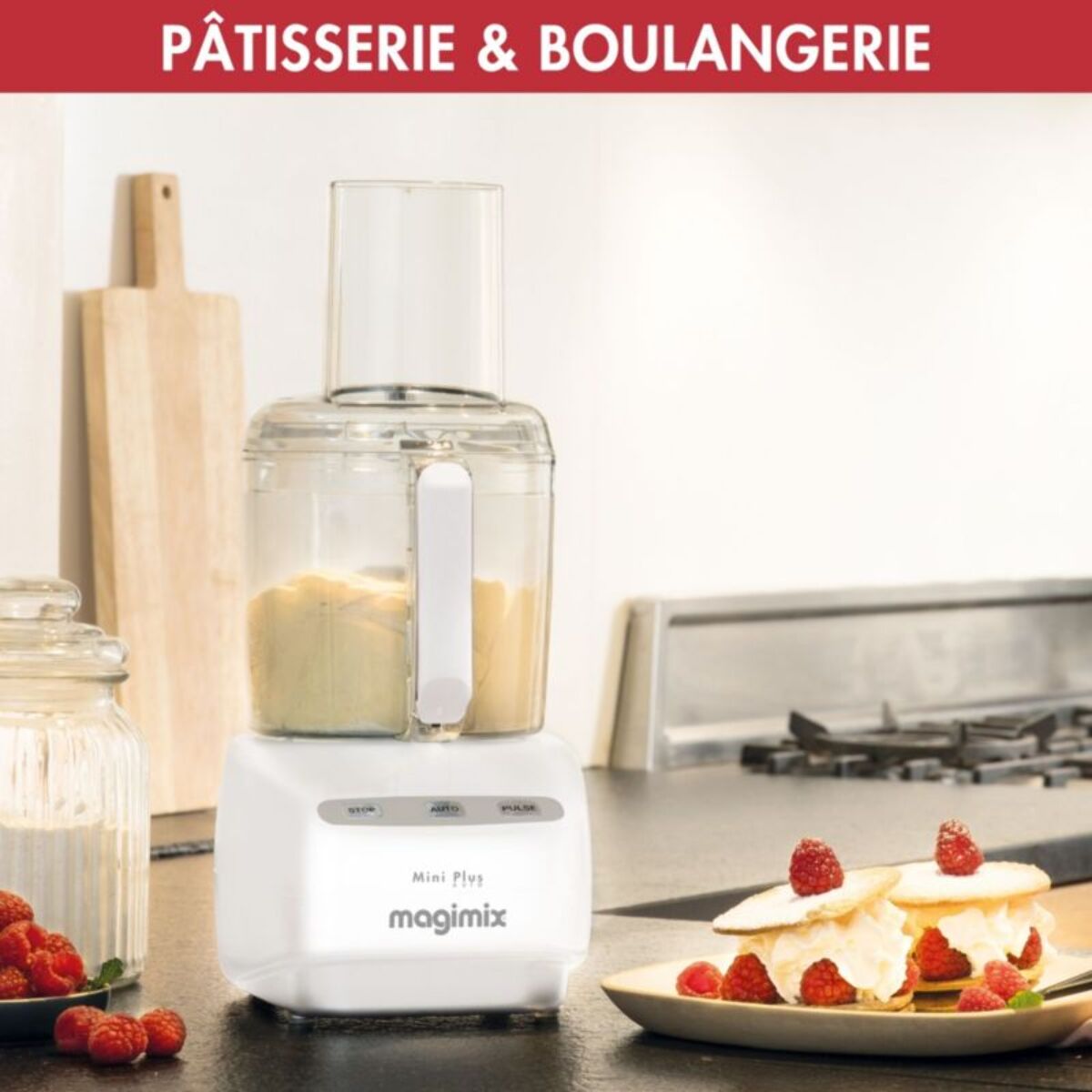 Robot multifonction MAGIMIX 18250F Mini Plus Blanc