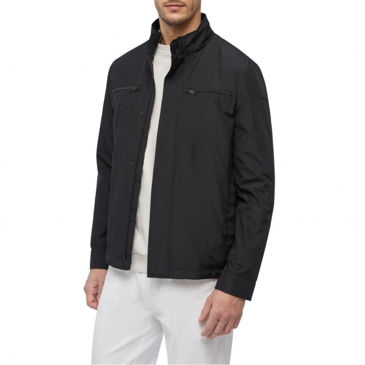 Chaquetas Hombre de la marca GEOX  modelo M JHARROD SHORT JKT NEGRO