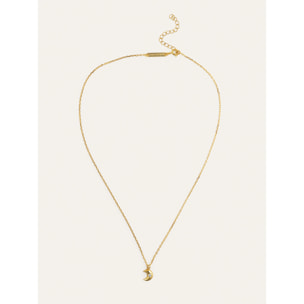 Collana Little Moon Spark Argento Placcato Oro
