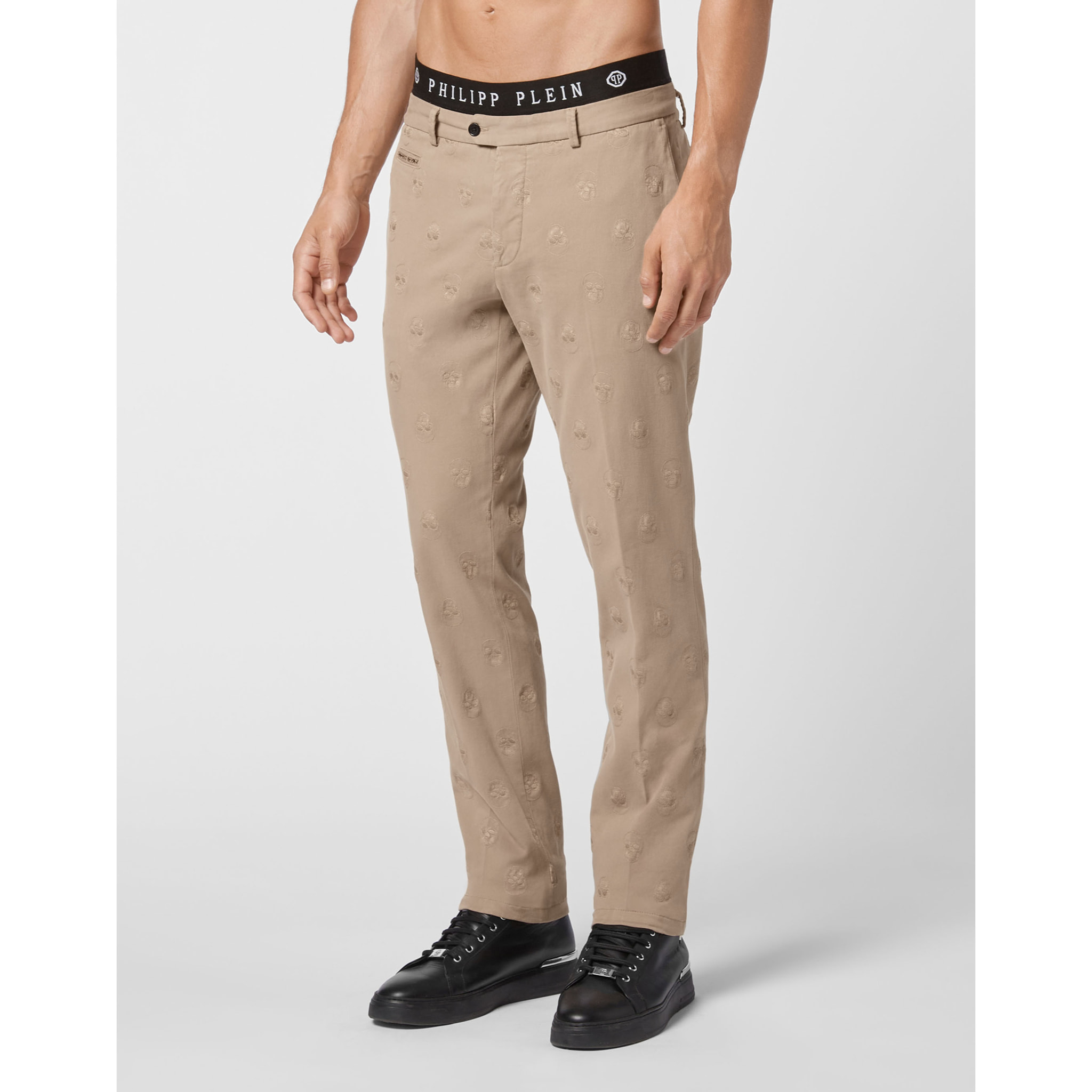 PHILIPP PLEIN Trousers SKULL