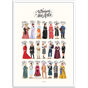 Affiche - Women of the arts - Nour Tohme