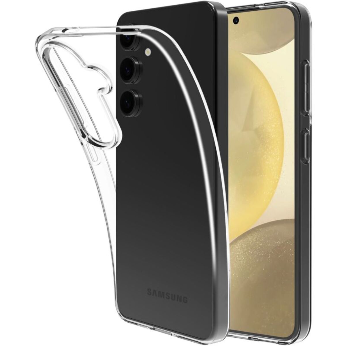 Pack ESSENTIELB Samsung S25+ Coque + verre trempé