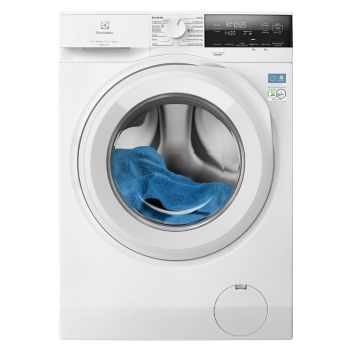 Electrolux Lavadora de libre instalación Serie 600 SensiCare Autodose de 10.5 kg EFI6354O1M