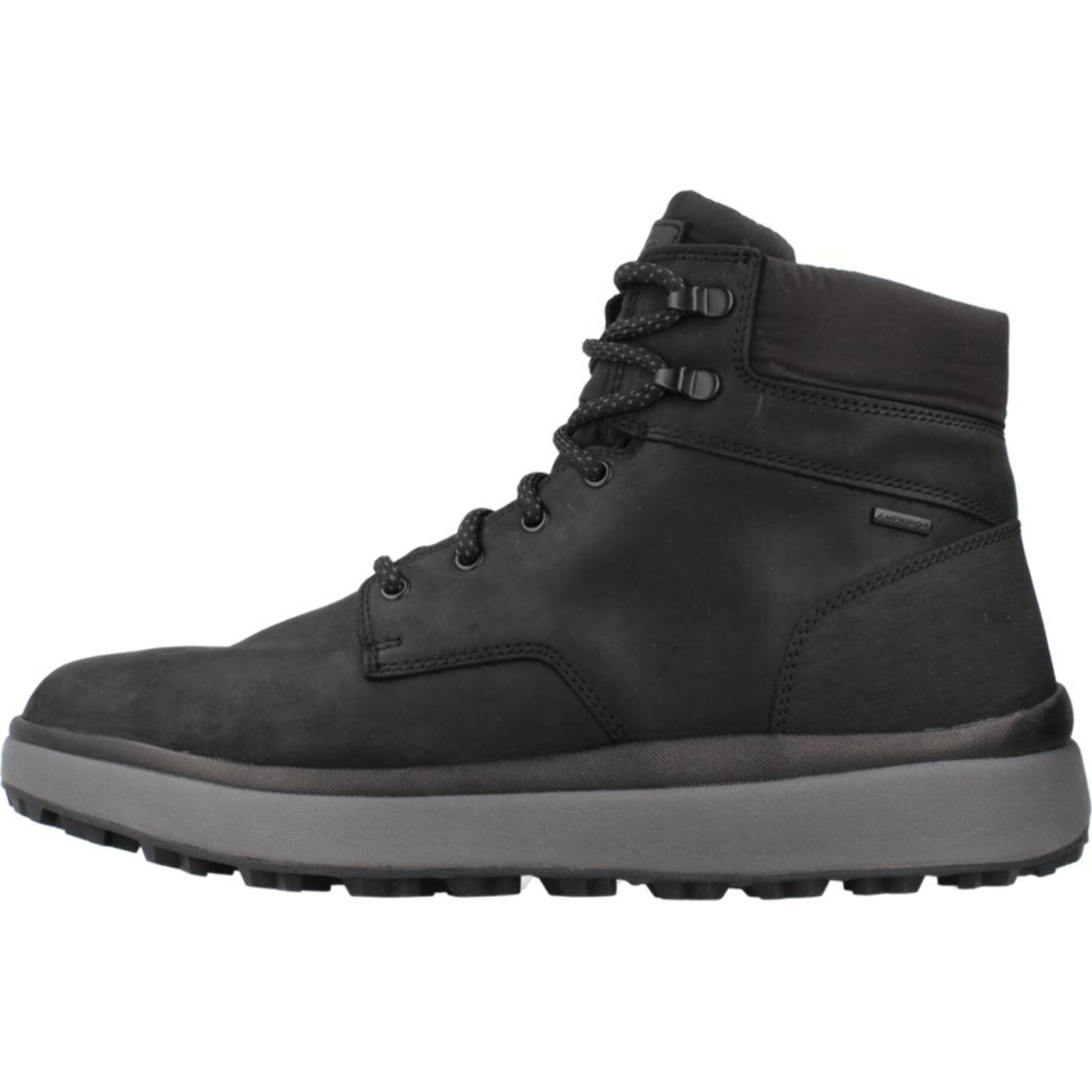 Botines Hombre de la marca GEOX  modelo U GRANITO NEGRO