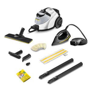 Nettoyeur vapeur avec fer à repasser Karcher SC 5 EasyFix Iron - Pression 4.2 bar- Débit vapeur 50 g/min- fonction vapo hydro