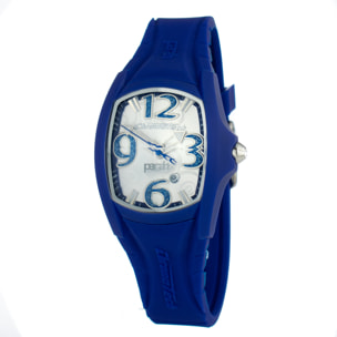 Reloj Chronotech CT7134L-01 Mujer Analogico Cuarzo con Correa de Caucho