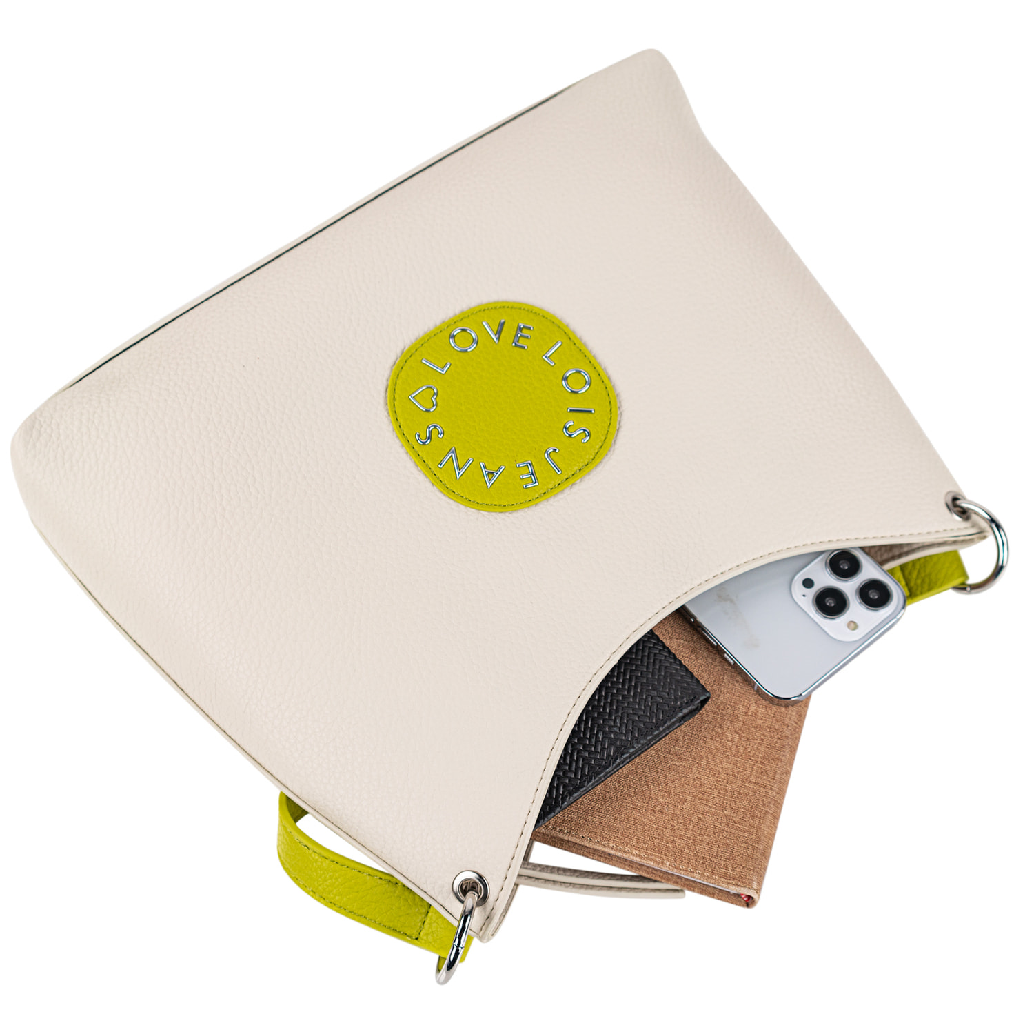 Bolso Hobo-Hombro Lois Duluth Pistacho