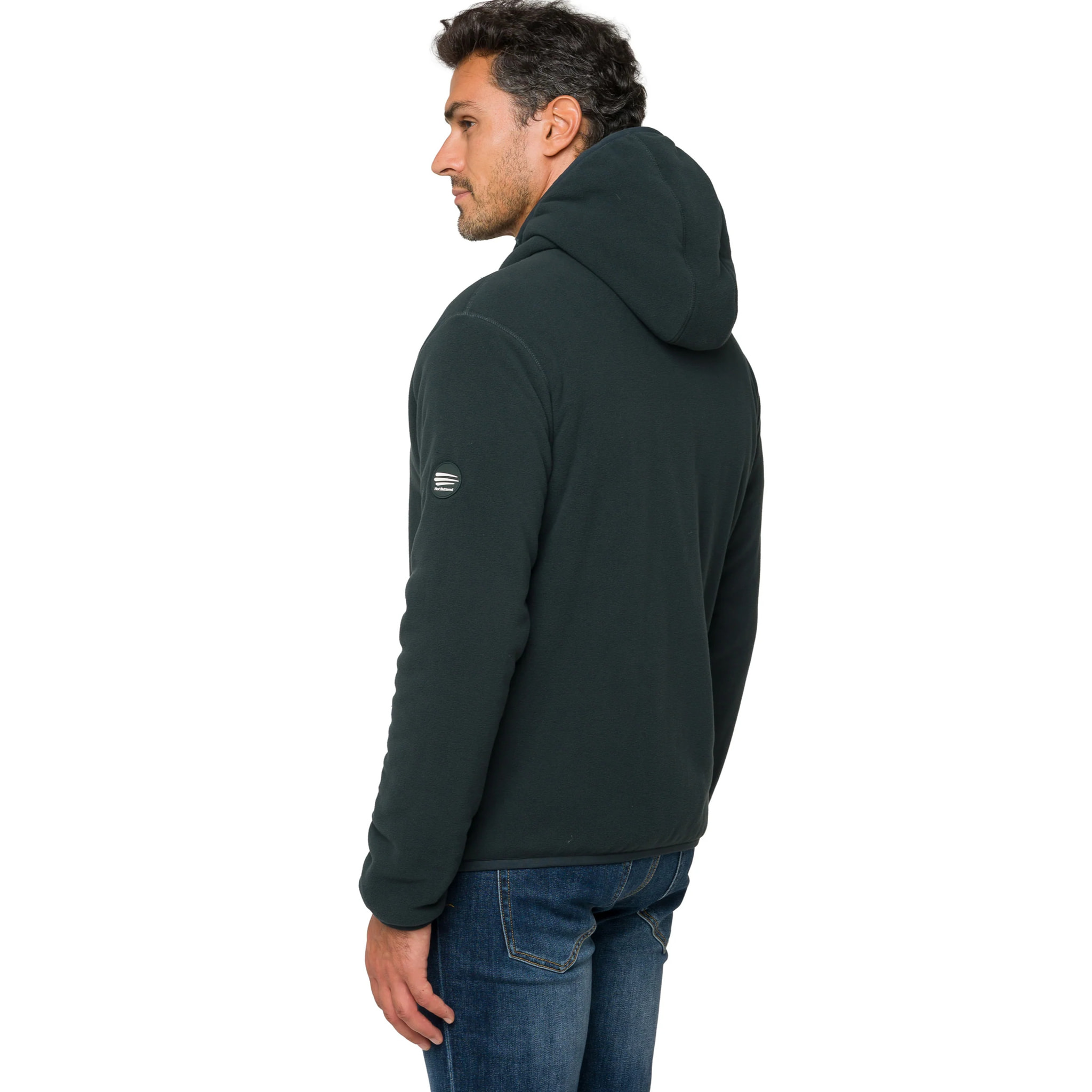 Giubbino BLIZZARD imbottito in felpa Verde scuro