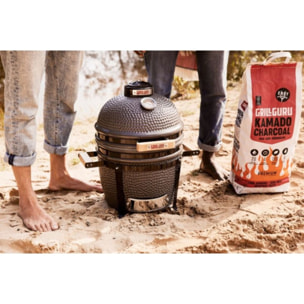 Kamado GRILL GURU GGO223 Original Compact Basic gris à poser 33 cm