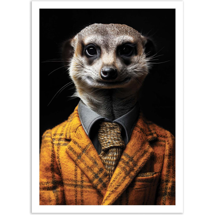 Affiche - Meerkat Wild Suits - Philippe Hugonnard