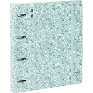 Carpeblock pp foam 4 ani 35mm c/recambio safta "light blue flowers"
