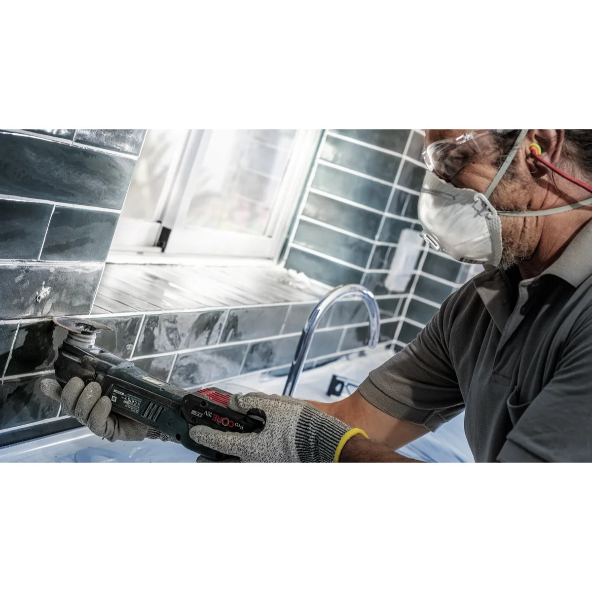Lame de coupe segmentée à concrétion carbure Starlock PRO ACZ 85 RT3 - Grain 30, Ø 85 mm - BOSCH - 2608669120