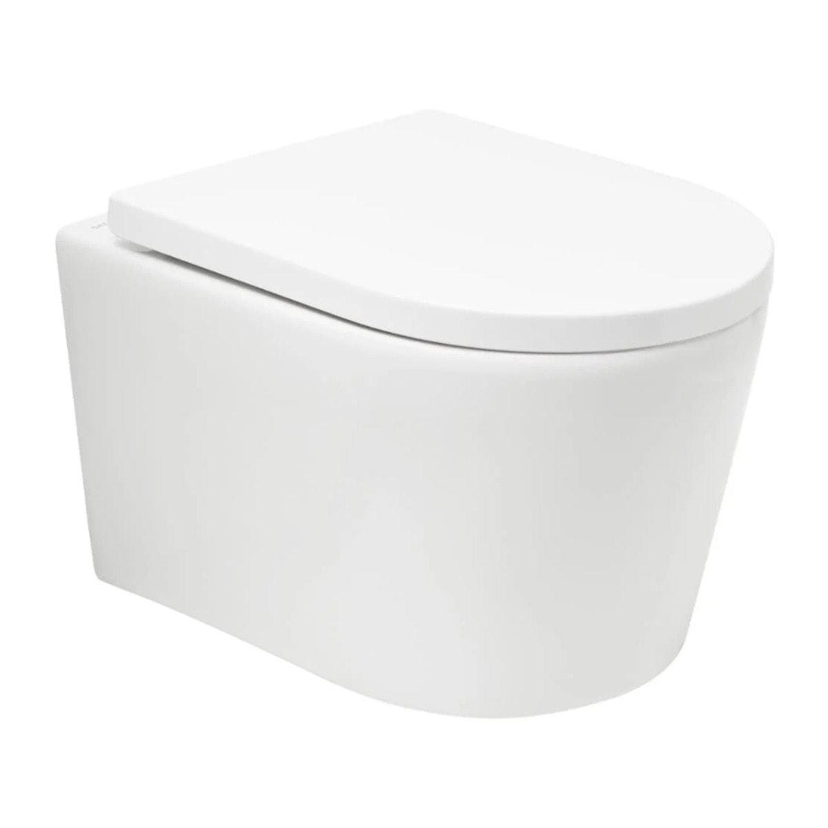 Brevis WC suspendu sans bride avec abattant SoftClose, rinçage Vortex, fixations invisibles, blanc (SATBRE010RTORP)