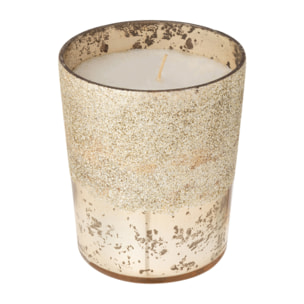 J-Line bougie parfumée M-Chic - verre - or - small - 48H