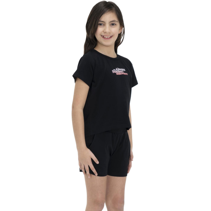 Camiseta corta niña Color