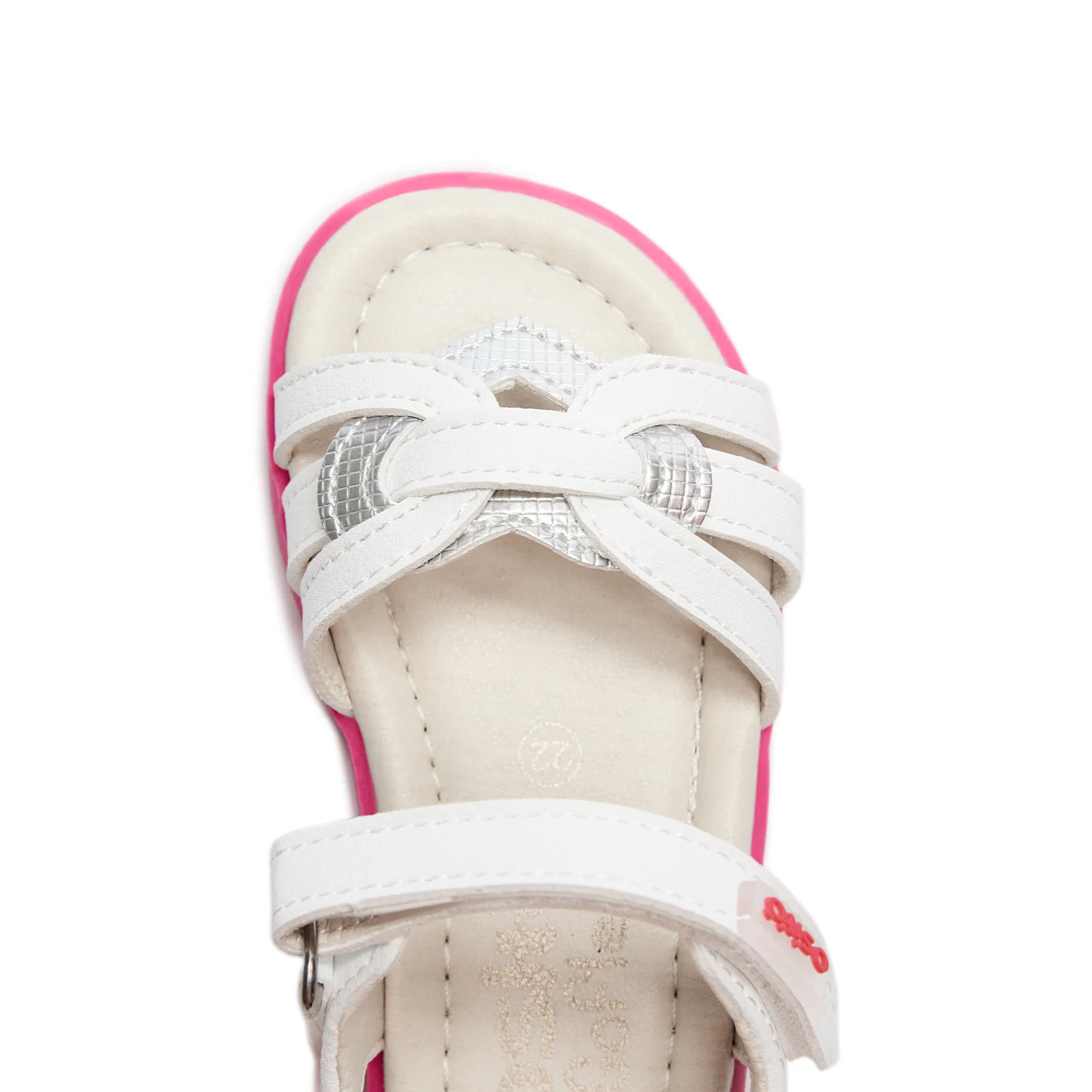 Sandali per neonati Goflex Respectful in bianco