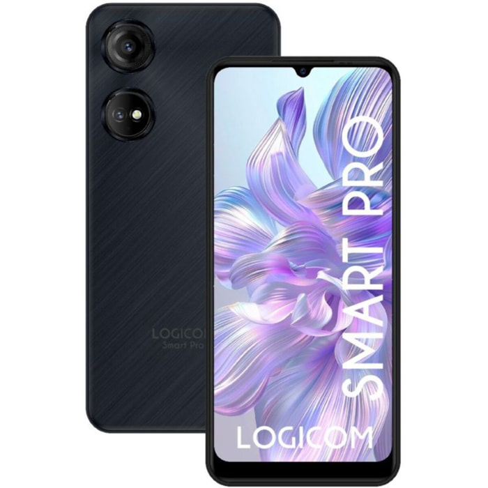 Smartphone LOGICOM Smart Pro Noir 6.74''' 6/128Go