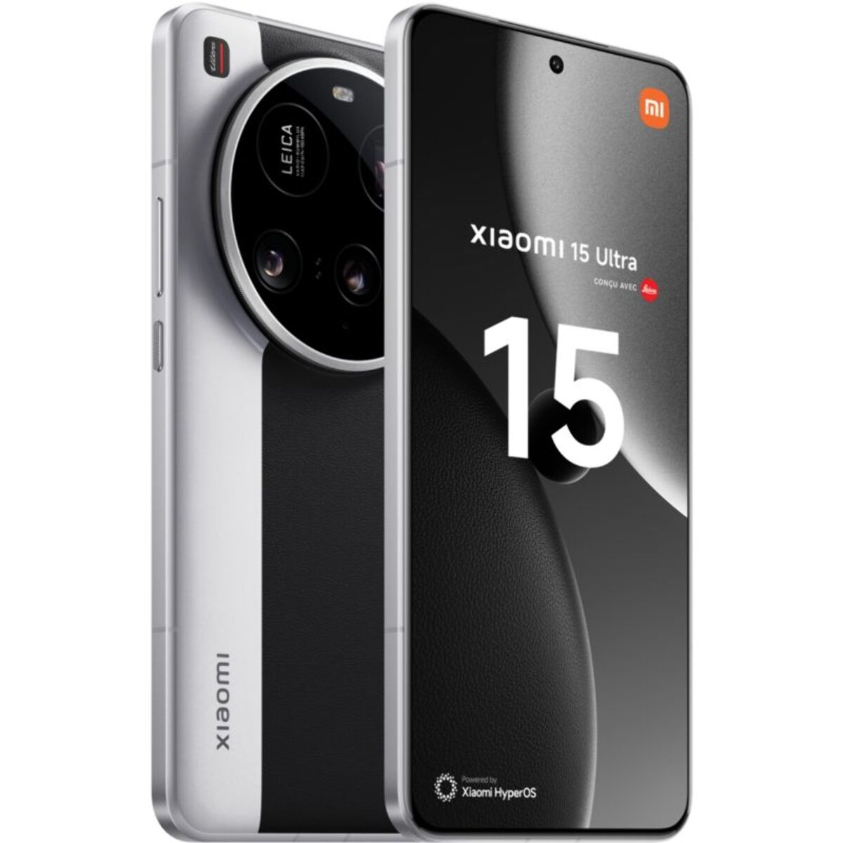Smartphone XIAOMI 15 Ultra concu avec Leica 512Go Chrome