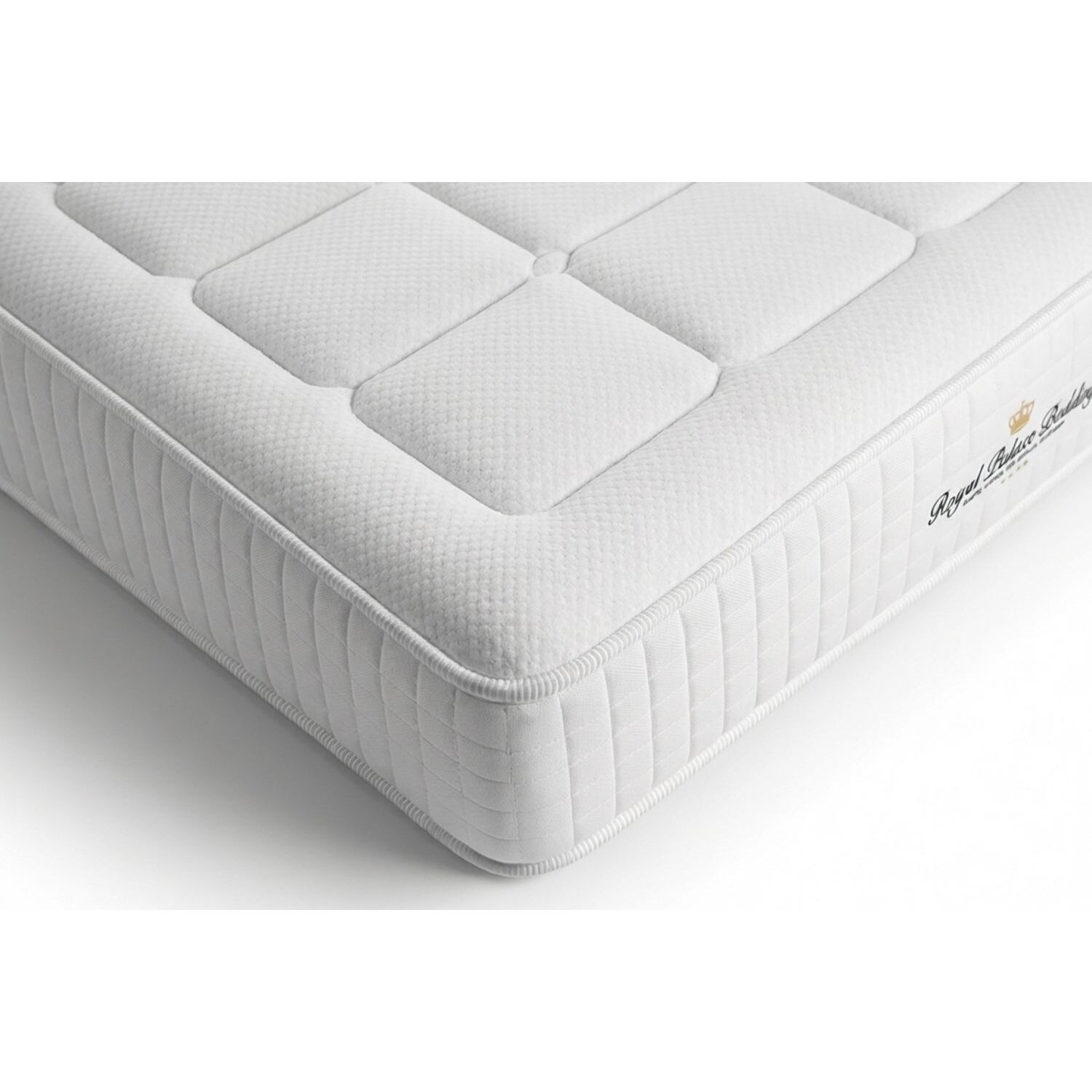 Ensemble - Matelas Mémoire de forme 24cm d'épaisseur - 3 zones de confort - Confort ferme - Sommier tapissier monobloc - 2 places