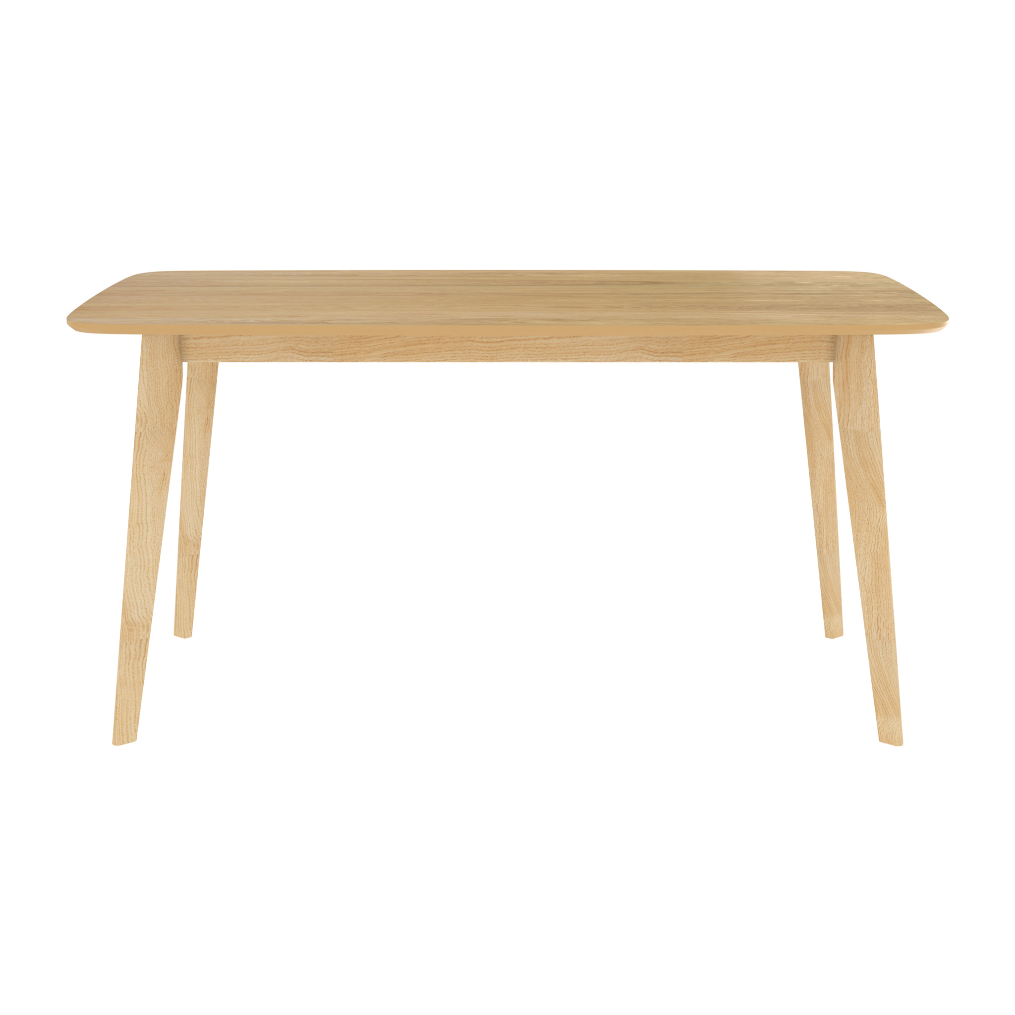 Table rectangulaire Oman 150 cm en bois clair