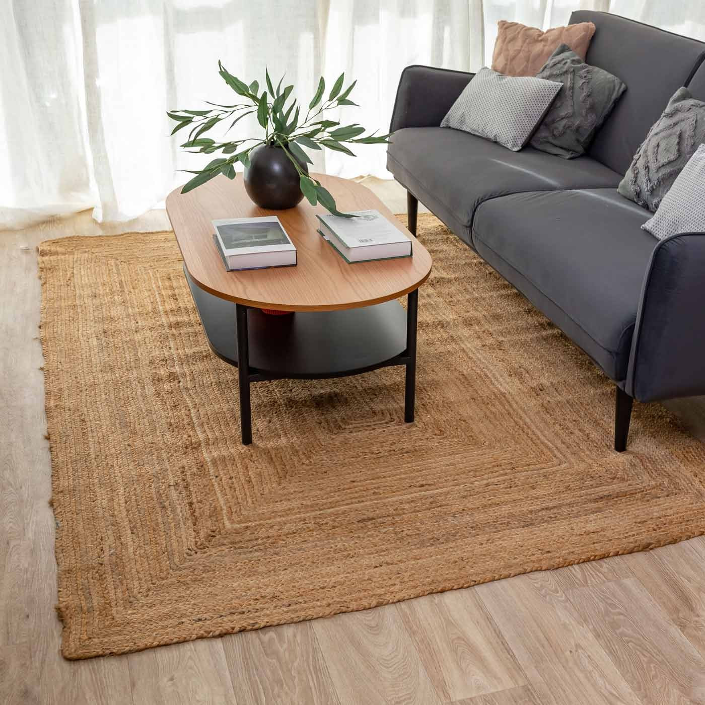 Tapis romana jute 160x230cm