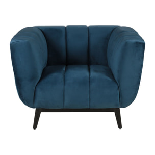 Fauteuil velours