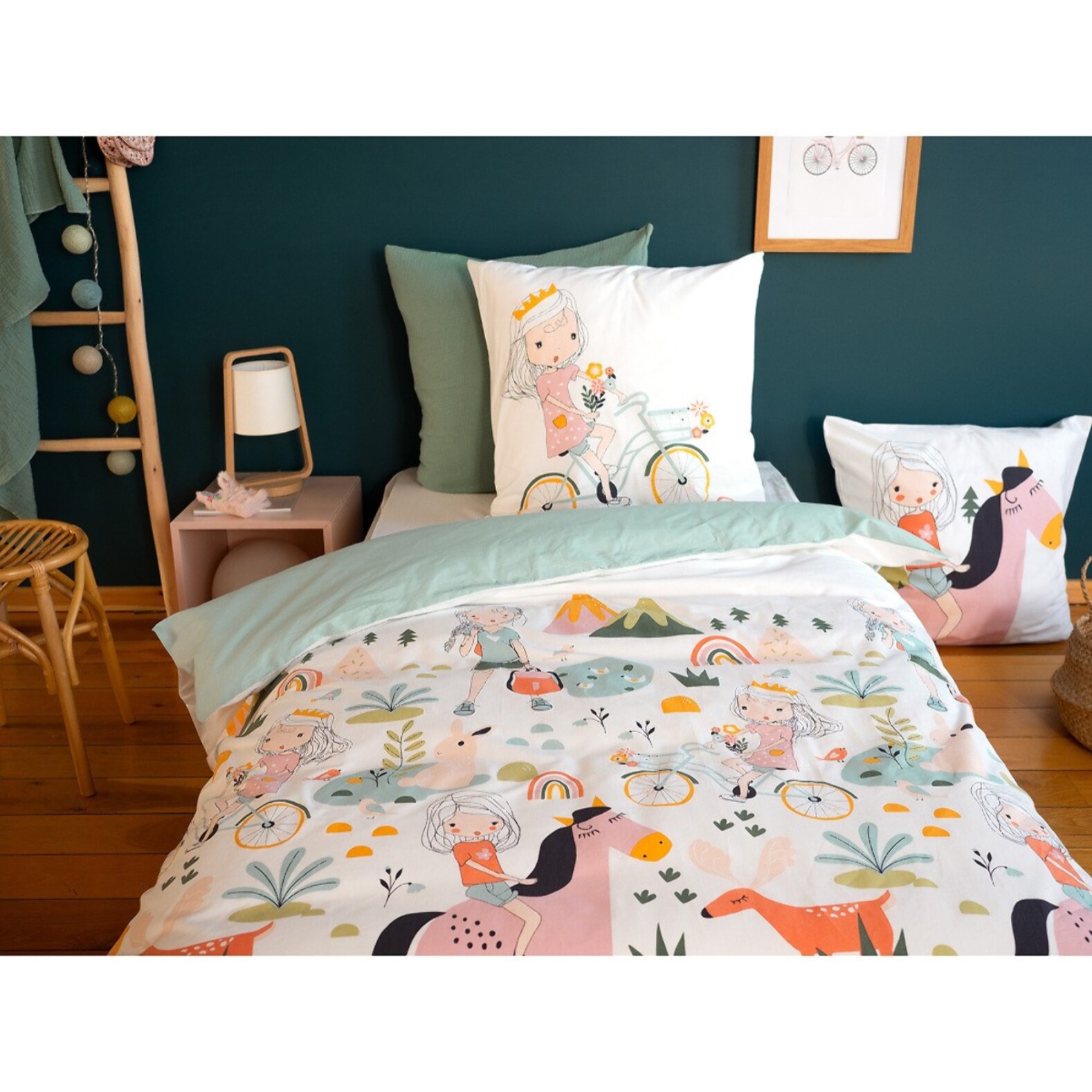 Parure de lit enfant 100% coton - TESS RANDO