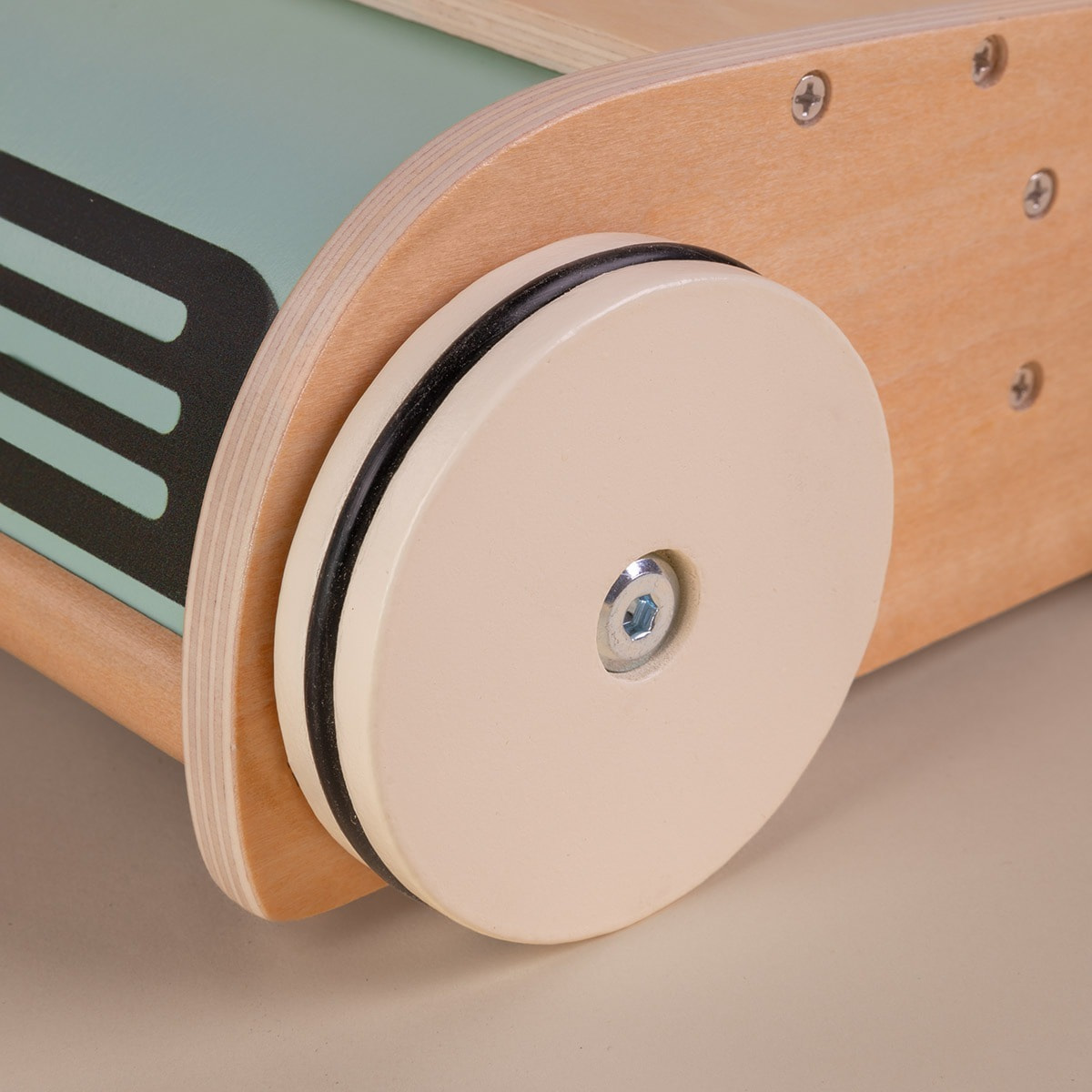 Aspiradora de madera ASPIRALOOM para niños