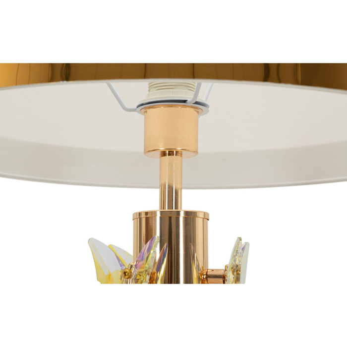 LAMPADA DA TERRA GOLD BUTTERFLY CM Ø 45X157