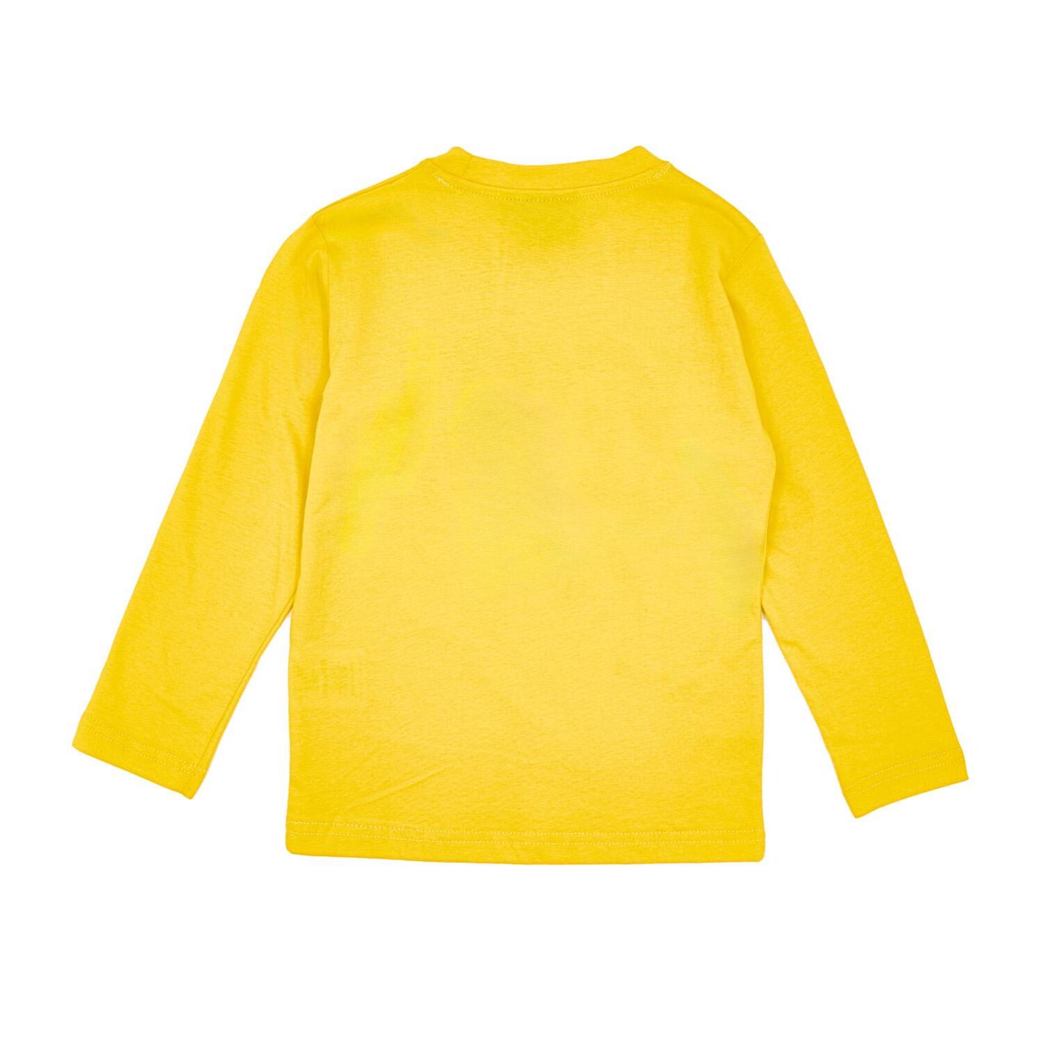 Camiseta básica Leone niño manga larga