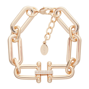 Bracciale U.S. Polo Assn. In metallo placcato oro