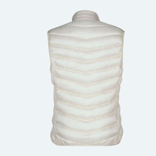 Chaleco MUNICH mujer padding hielo de poliéster-nylon blanco