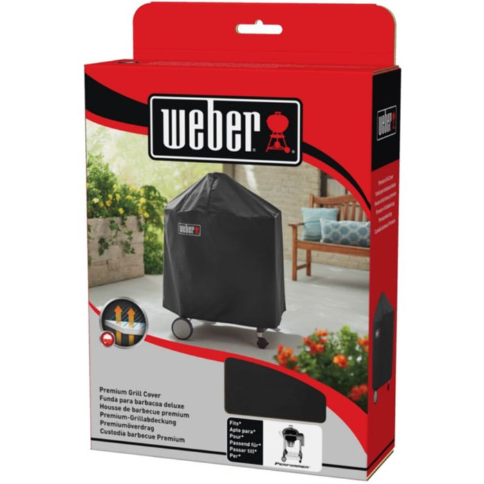 Sac de transport barbecue WEBER de luxe pour BBQ Performer GBS