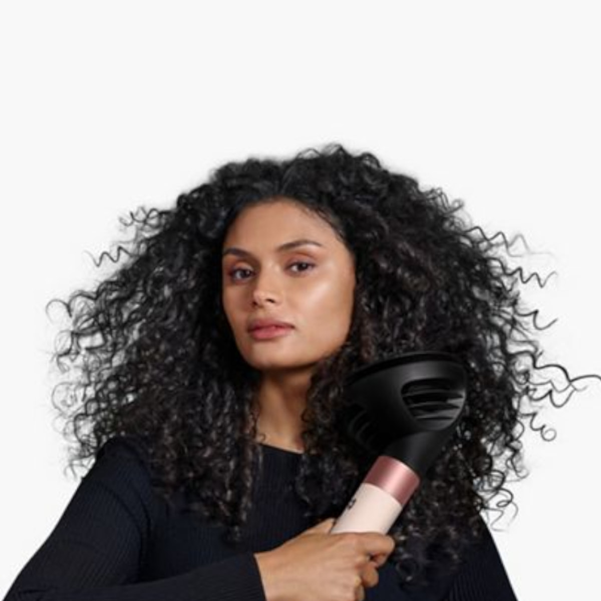 Dyson Airwrap i.d.™ - cheveux bouclés à frisés (Rose Céramique)