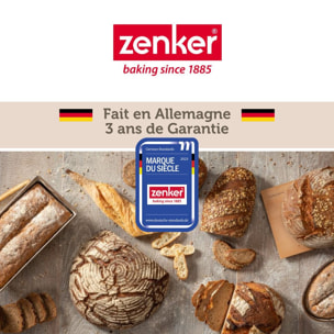 Ensemble de 2 Moules à pain 31cm Zenker Pure