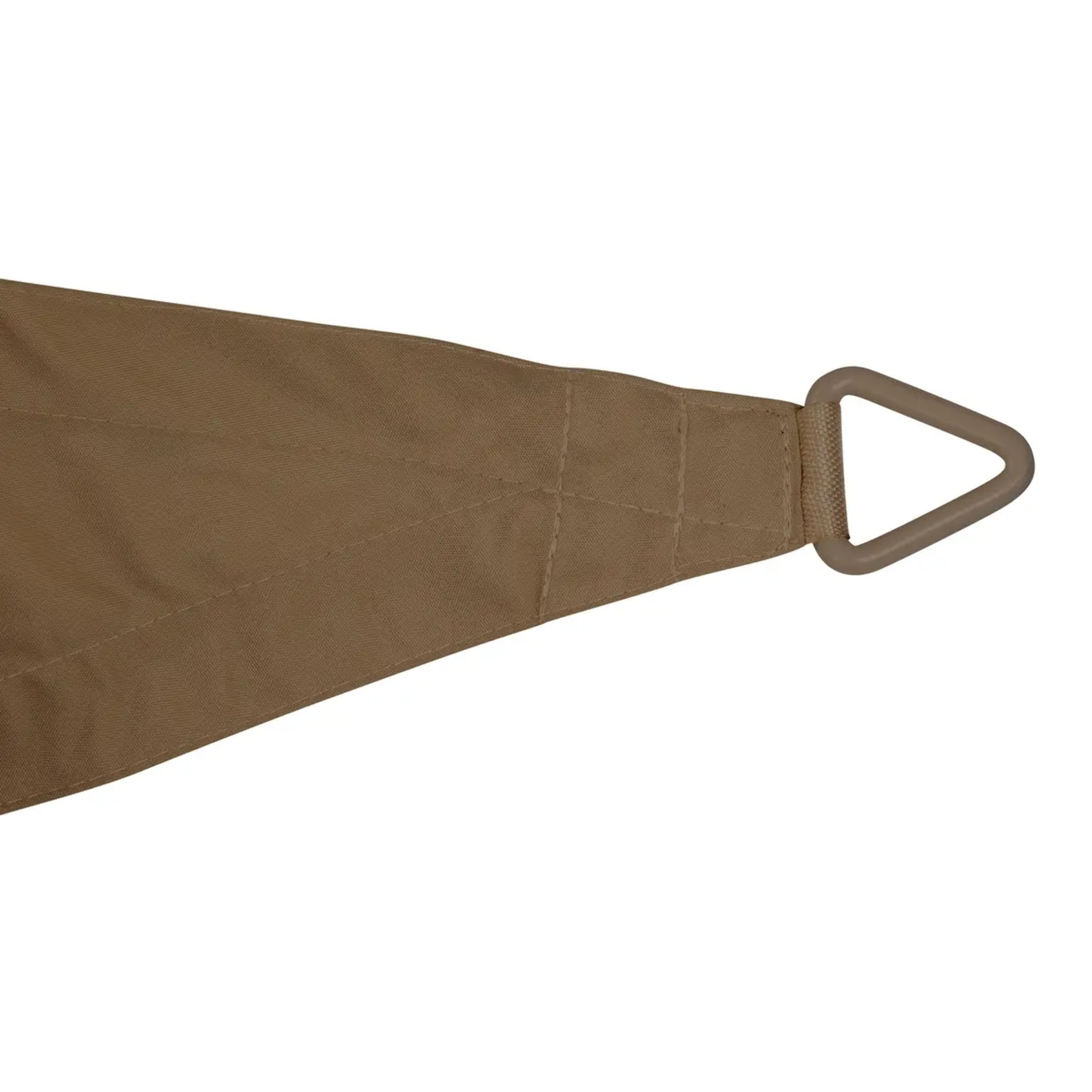 Voile d'ombrage Elyora 3x3x3m café