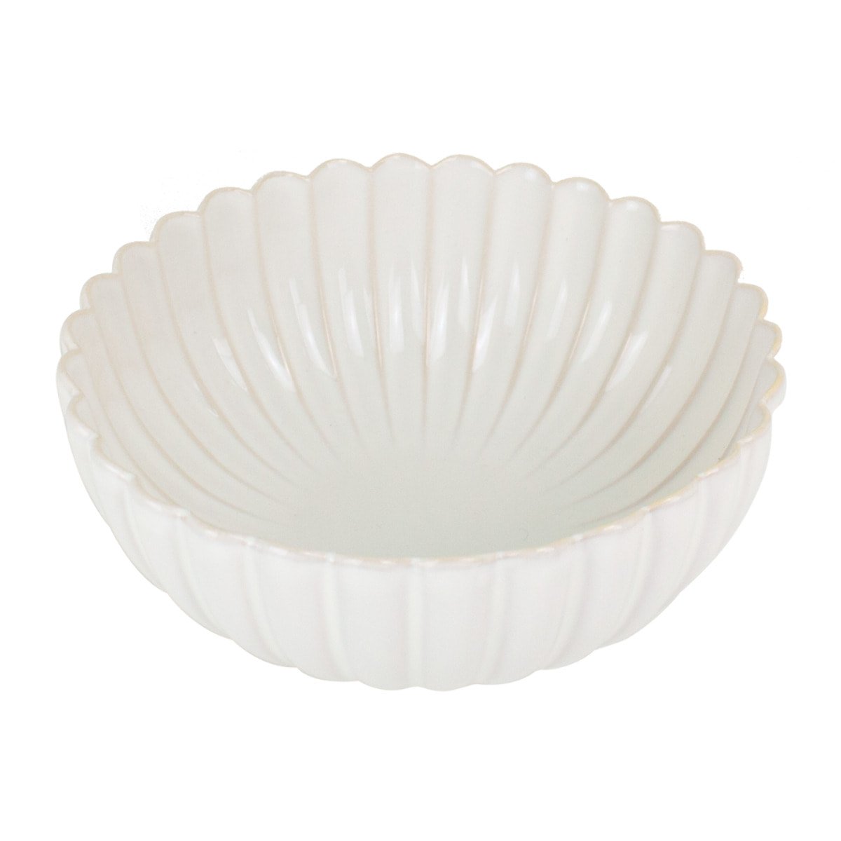 Saladier en porcelaine, Coquillage